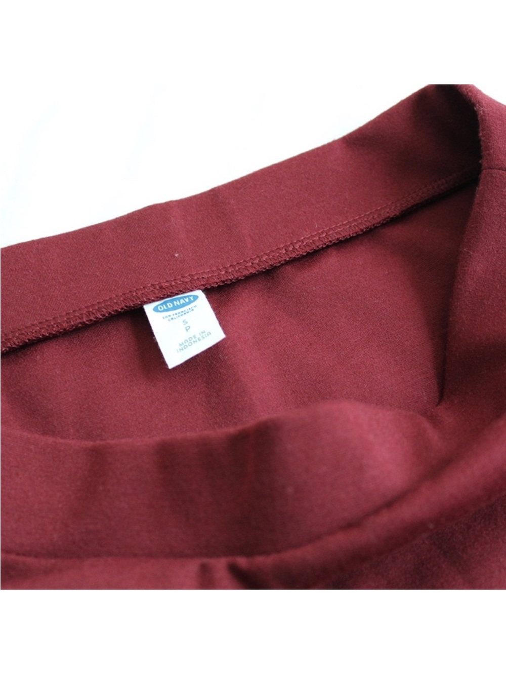 Old Navy Burgundy Wine Circle Skirt - Picture 2 of 5